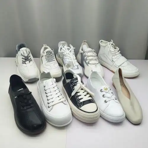 撤柜断码清仓春新款休闲运动真皮女鞋百搭孤品选择尺码挑选款式