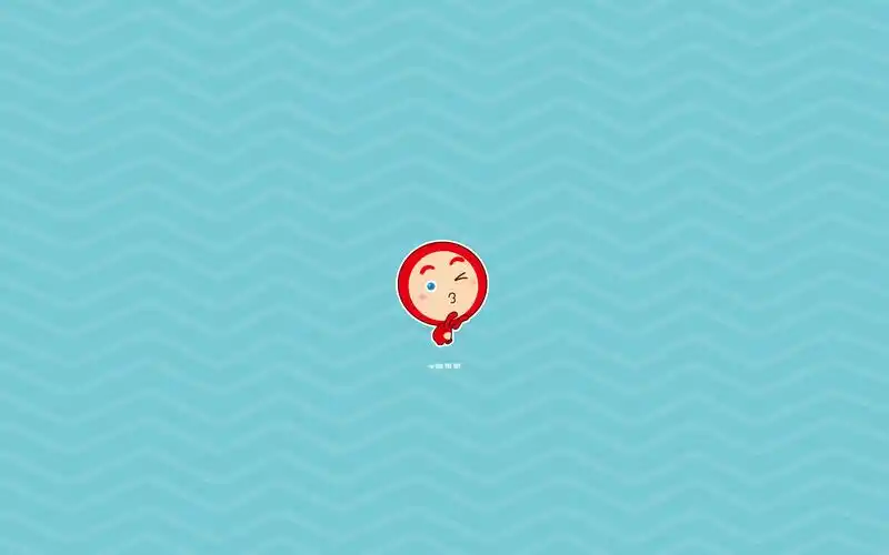 佛果果表情可爱背景创意素材高清桌面壁纸图片大全