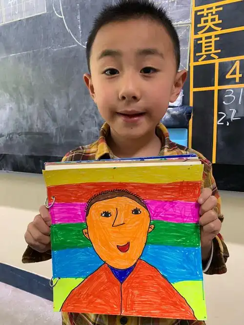 写美篇以这个小朋友的样子为例,李老师是这样来画她的 参考图片 发型