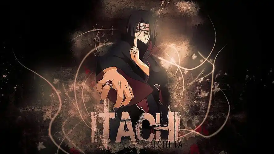 有没有火影忍者鼬的高清壁纸最好是黑白的佐助也可以在哪里能找到