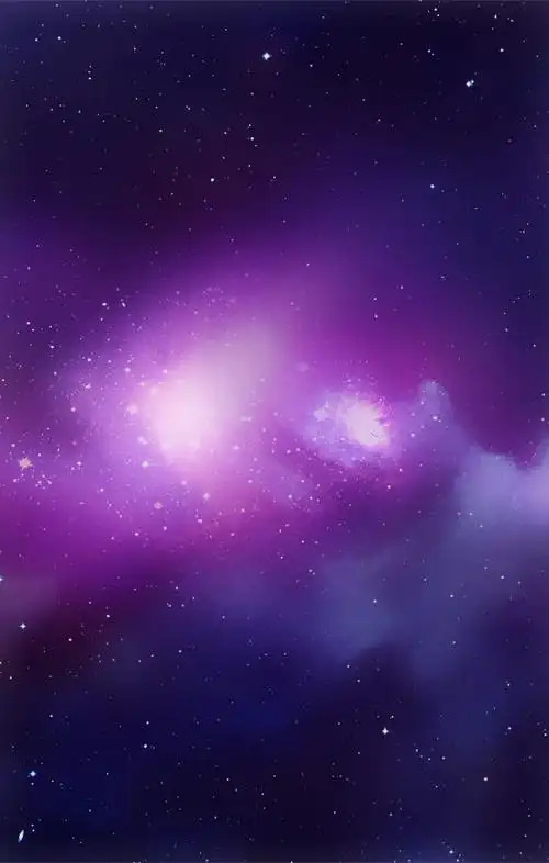 紫色星空背景