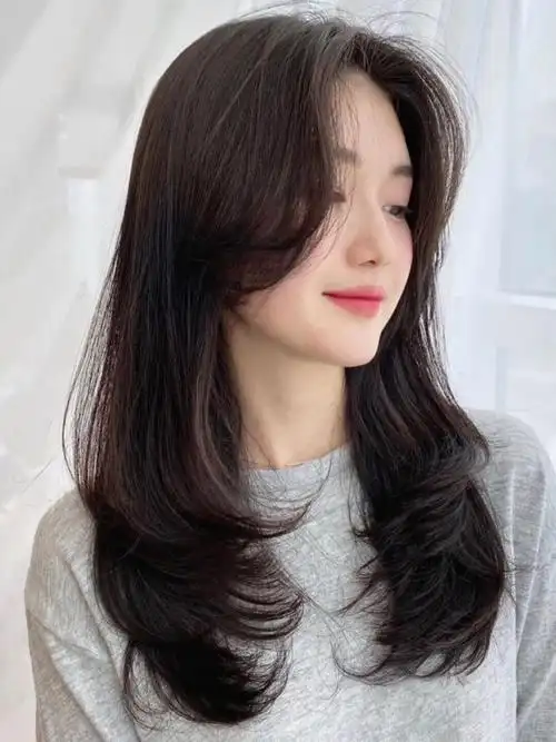 烫发发型,中长发烫发,2021发型设计, - 长发发型 - 发型社