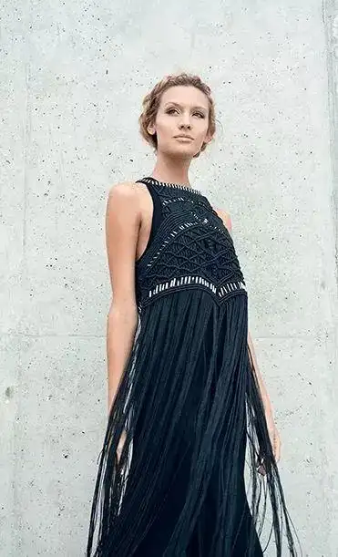 编织|一根棉绳能编出这么美的包和衣服,太吃惊了!