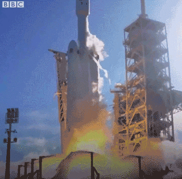 spacex猎鹰重载成功发射预先留下人类文明可能是这次火箭最大的功劳