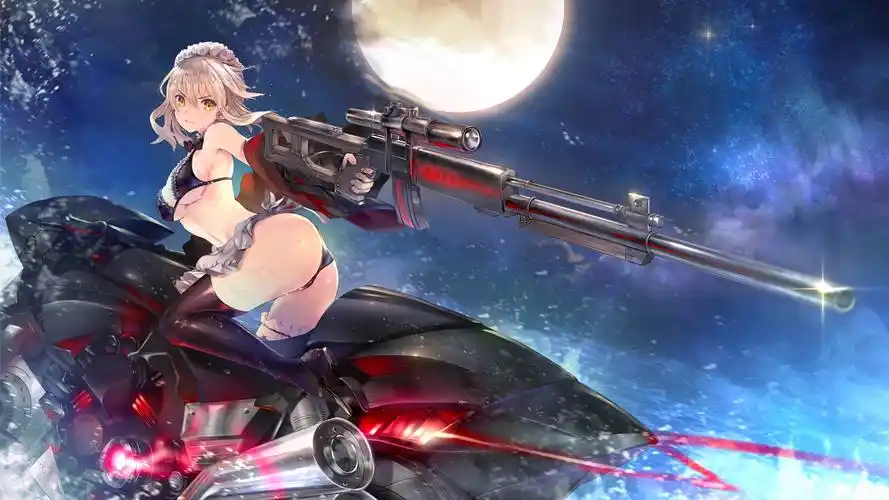 精选动漫美女卡通人物高清桌面壁纸