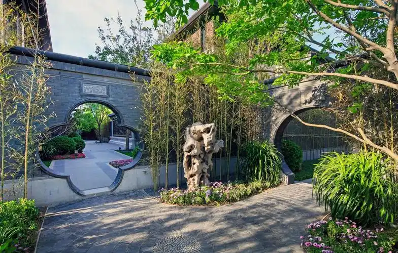 [分享]现代中式庭院设计资料免费下载