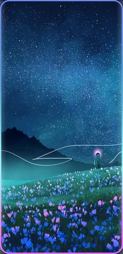 三星galaxy s8蓝光版曲面屏跑马灯壁纸分享!