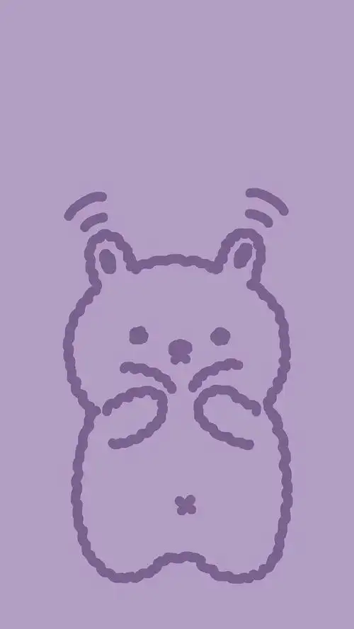 紫色系列壁纸 可爱