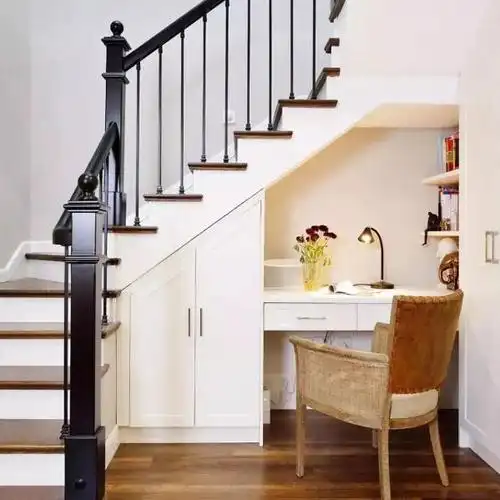 复式楼梯还能这么美!酸了酸了,我也想要!