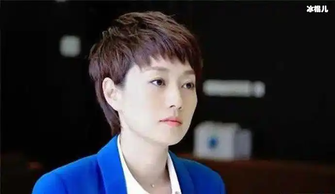 李冰冰短发男装造型帅爆了!这个造型不输任何一个男生! - 明星 - 冰棍