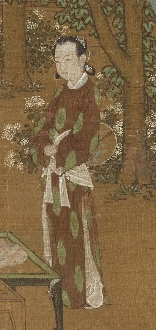 把宋画人物放大 10 倍,惊艳!