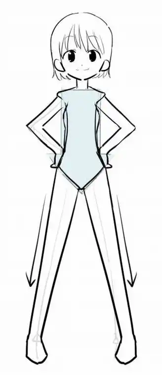 人体型简笔画 简笔画图片大全-蒲城教育文学网人体身体简笔画 简笔画