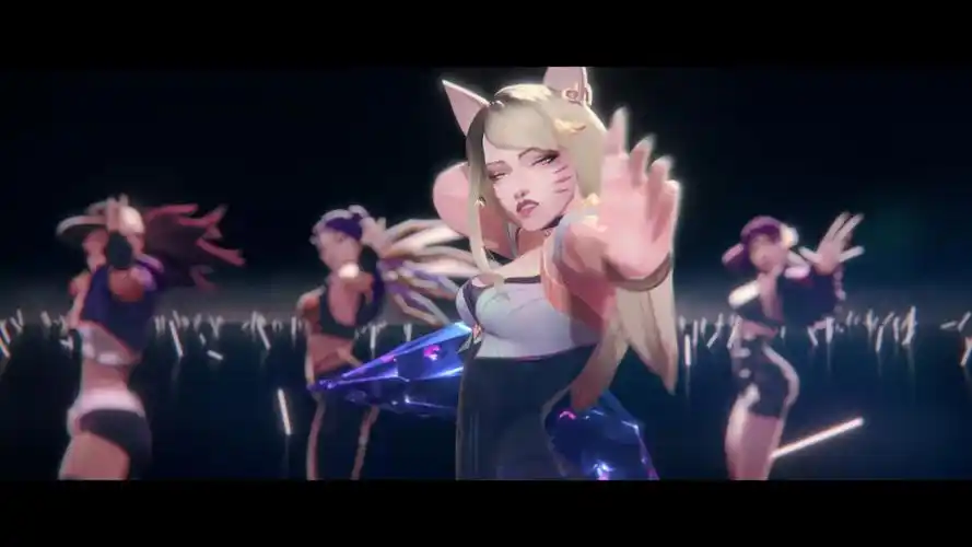 【超清】【英雄联盟】kda女团皮肤mv[k/da - pop/stars]