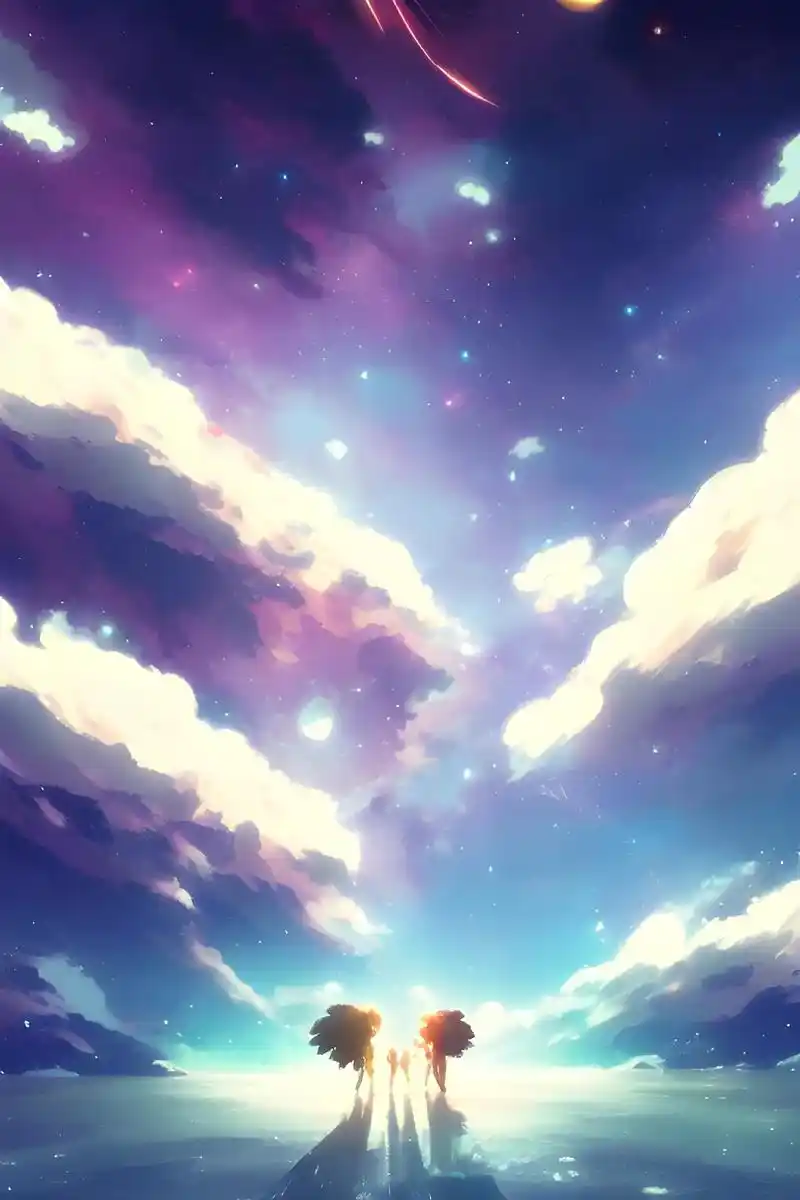 炫图壁纸#星空 - 抖音