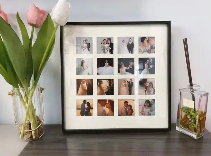 备婚好物diy婚纱照相框166666宫格