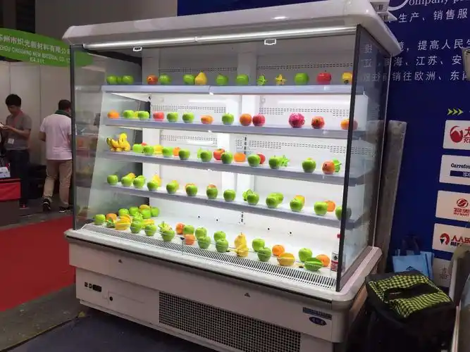 分体水果柜超市分体风幕柜水果保鲜蔬菜食品水果保鲜柜展示柜