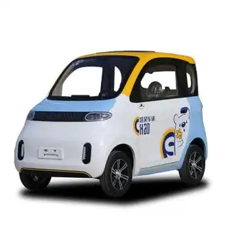 憨果熊新款盛昊佩奇电动四轮车新能源电动车家用锂电全封闭成人电瓶车