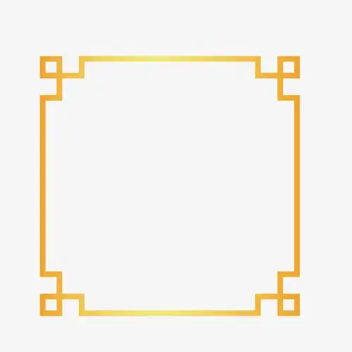 矢量金色中国风装饰边框素材