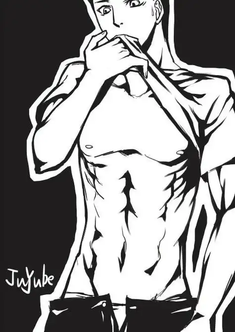 腹肌简笔画●腹肌男简笔画●8块腹肌简笔画●男生腹肌简笔画●八块