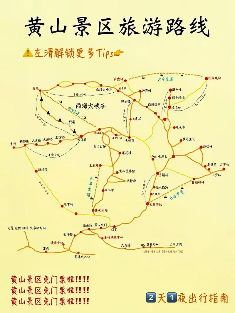 3-5月想去黄山的宝子们快来6015含泪整理.