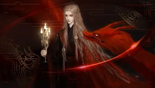 山海经-烛龙|插画|商业插画|三只只 - 原创作品 - 站酷 (zcool)