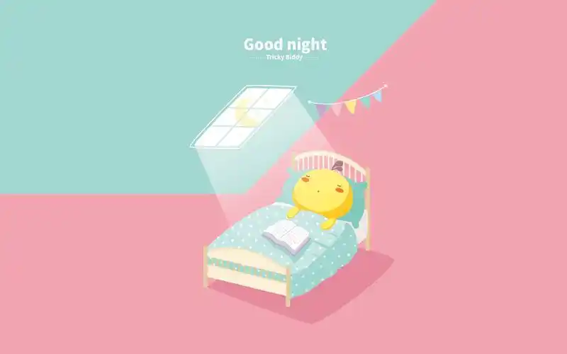 油爆叽丁少女心卡通插画,高清图片,电脑桌面-壁纸族