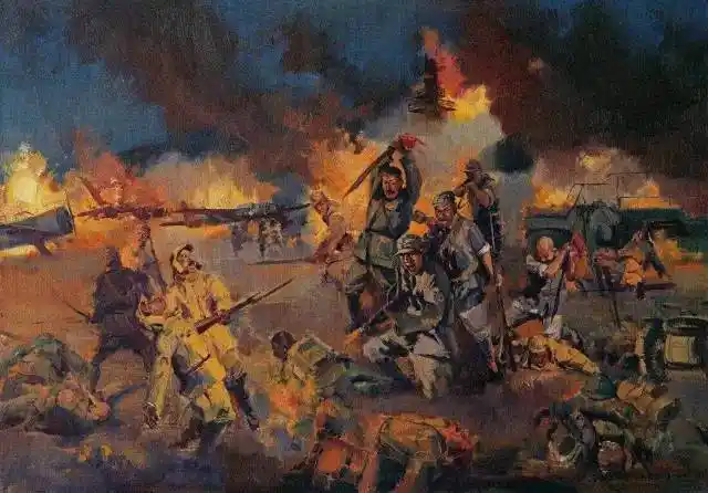 腾冲,仁安羌来证明国军抗战之规模,力挺者便接着拿平型关,百团大战