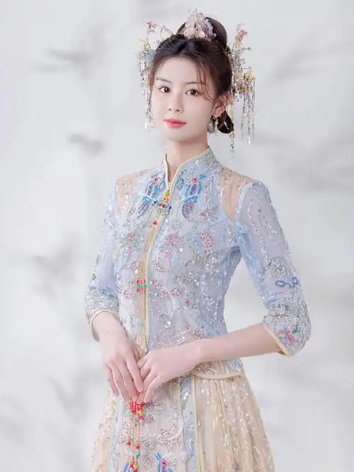 美到失语的冰透蓝秀禾06少女心瞬间被融化