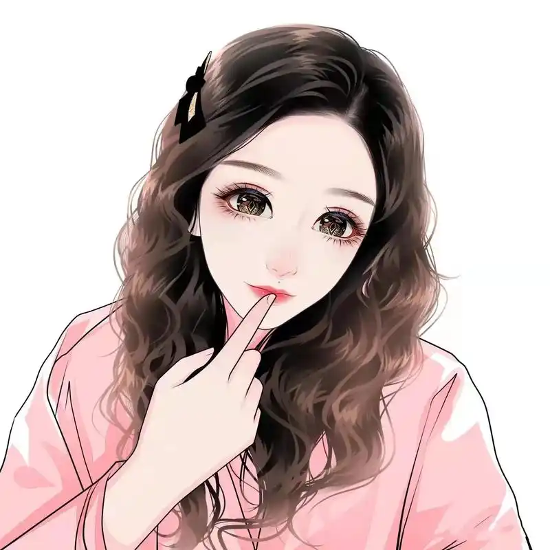 女生头像ins高级质感,真人手绘头像 - 手绘头像 - 小玲儿手绘头像- 发