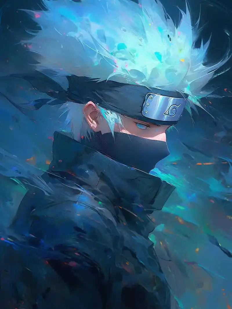 火影忍者 丨 旗木卡卡西.五五开来也! #火影忍者 #mid - 抖音