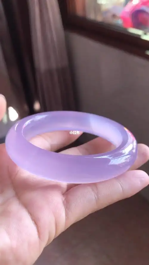 巴西料紫罗兰冰紫正圈手镯水润冰透荧光强