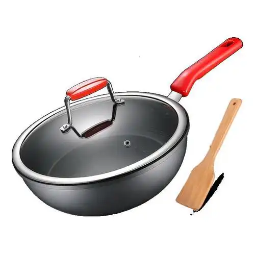 优选爱仕达平底锅麦饭石色不粘锅牛排鸡蛋荷包蛋千层饼家用多功能煎锅