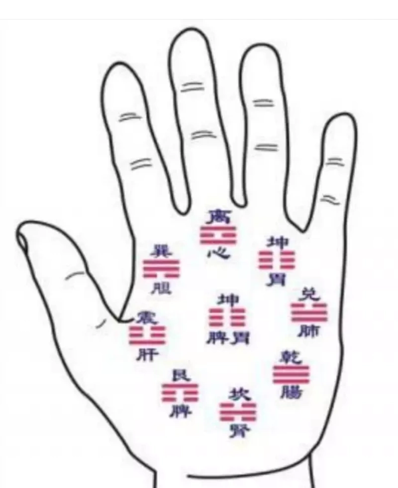 掌中八卦定吉凶!