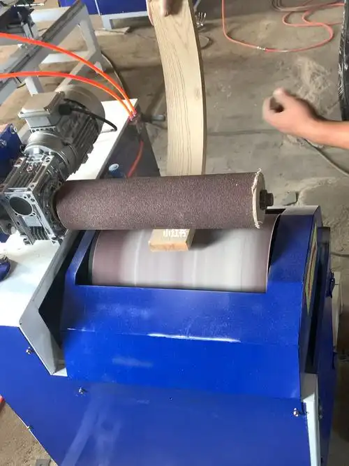 木工弯料砂光机 家具厂打磨弯料的好帮手#木工好帮手  #木工机械设备