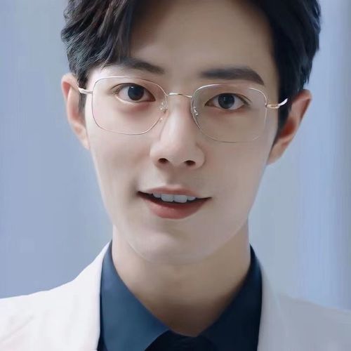 余生肖战同款金丝眼镜框斯文痞帅气质平镜商务学生防蓝光变色近视