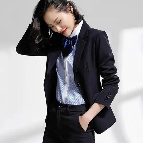秋冬季小西装外套女西装套装女士ol工作服高端职业套装女西服正装