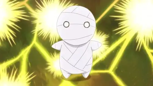 "木乃伊"并不是那种看起来十分恐怖的木乃伊,而是只有12cm,可爱到爆的