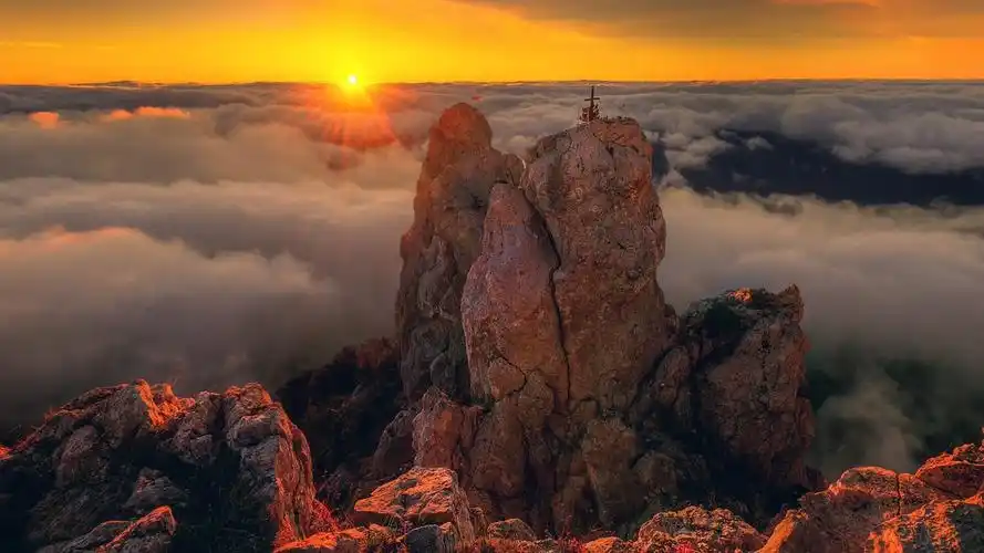 电脑壁纸 风景 风景图片 雾气像个精灵