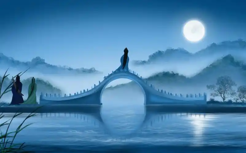 29/星期六【工具ipad pro2022-软件procreate】古风|莲花楼三人组|夜