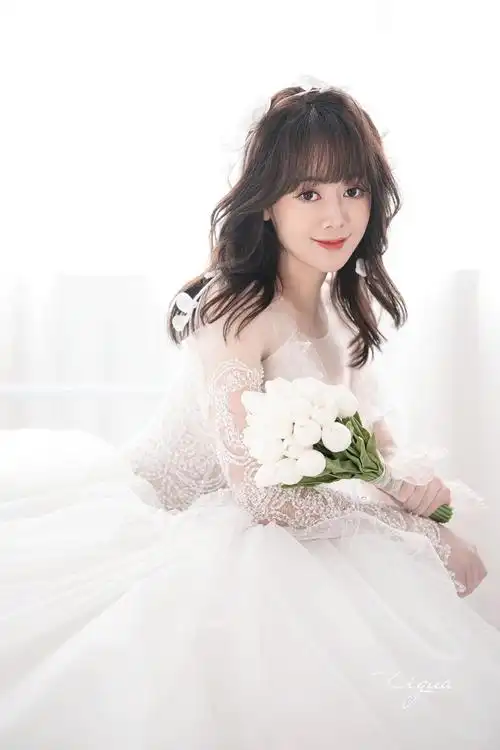 韩系单人婚纱 - 茜瓜女孩