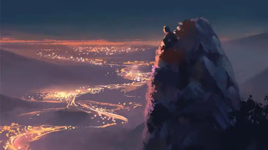 手绘场景原画高清电脑桌面壁纸