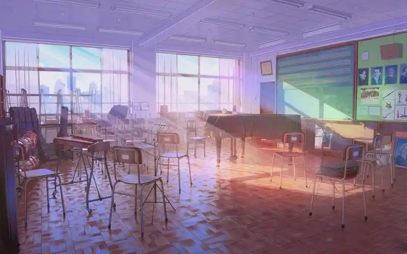 唯美日系小清新桌面壁纸图片-卡通动漫-手机壁纸下载-美桌网