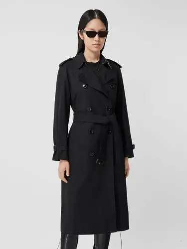 黑色 滑铁卢版型 - 长款 heritage trench 风衣 产品图片61