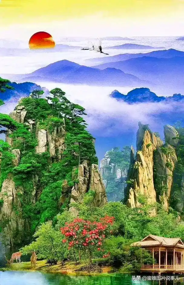 山水如画 #唯美意境 #人间仙境美如画 #一起享受大自然的 - 抖音