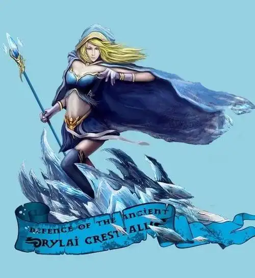 dota英雄,dota,冰女