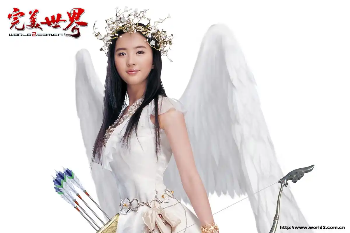 刘亦菲代言神话背景奇幻网游完美世界(1)