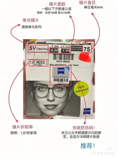 教你如何辨别蔡司镜片真伪