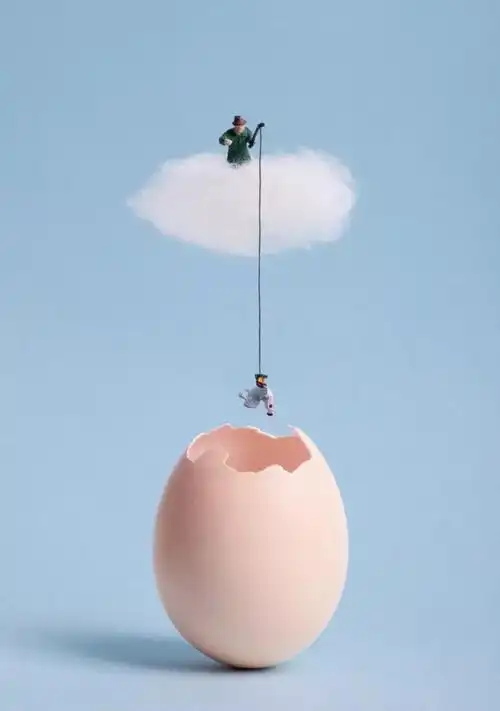 脑洞大开他拍的微缩照片太有创意了