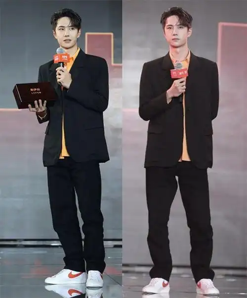 有一种任性叫王一博的穿搭180身高硬穿成了小短腿