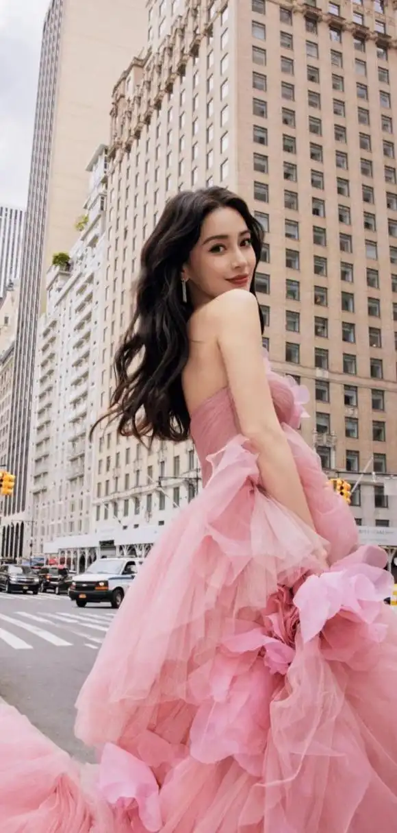 杨颖# #美女# #美女人像群